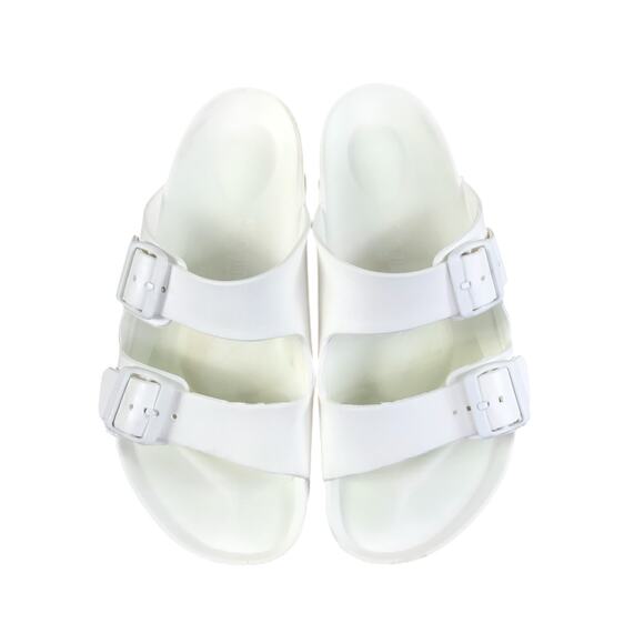 BIRKENSTOCK Arizona EVA SlipOn Sandal W10/M8 White Light Pool  Made in Germany main image 6